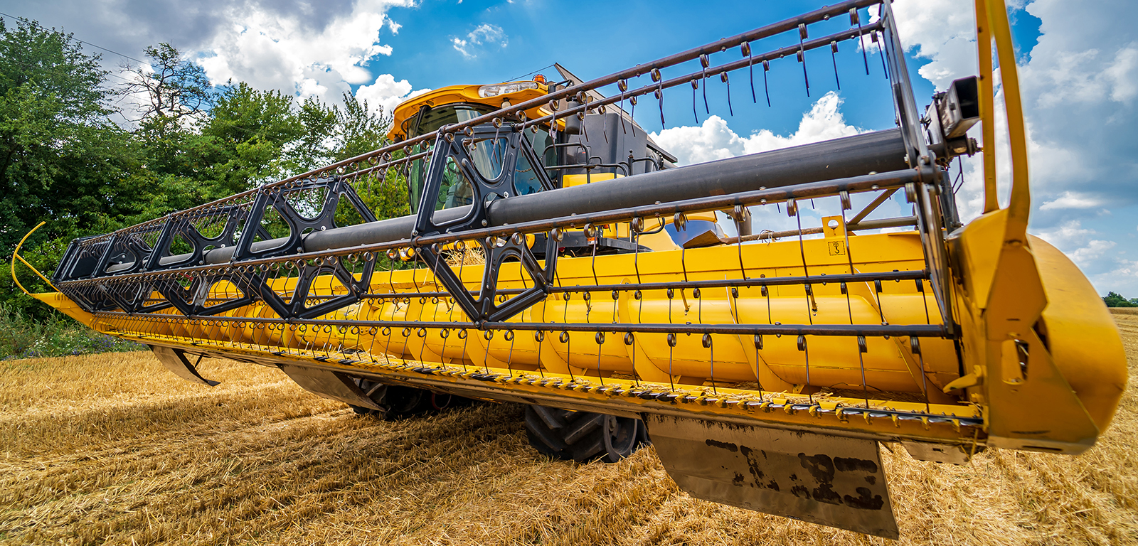 combine harvester